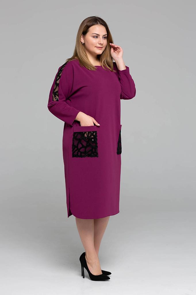 Robe avec poches plaquées Tatiana LEM