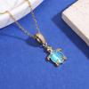 Non-Fading Luxury Maple Leaf Butterfly Clavicle Necklace