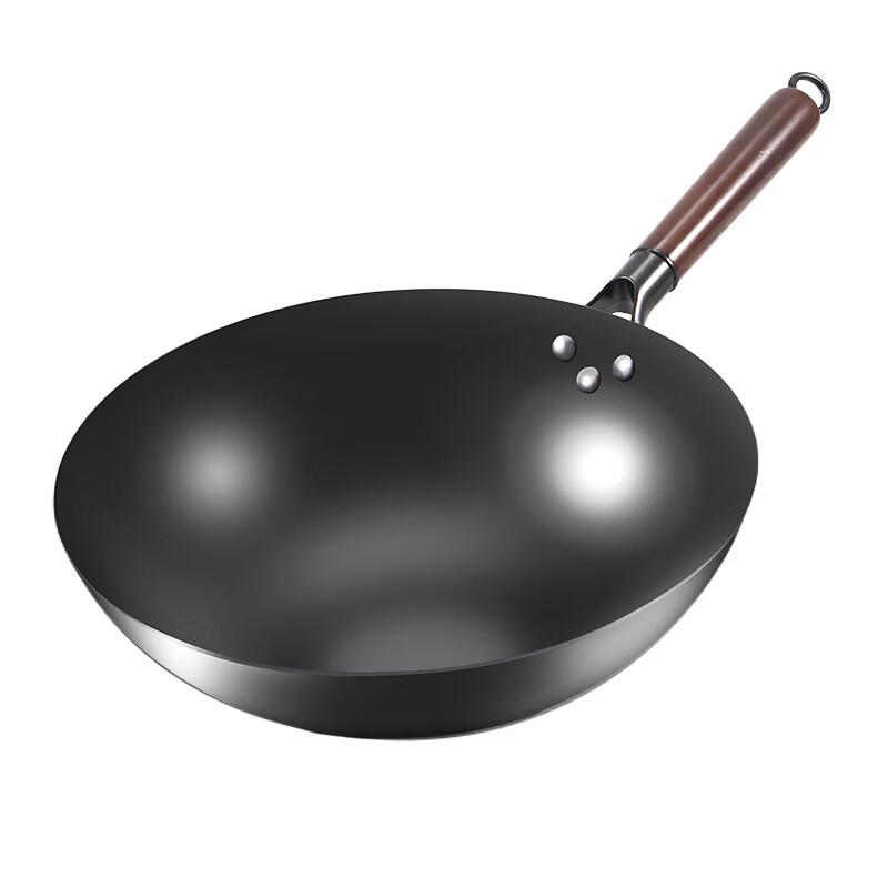 Zhi Shi Traditional Deep Nitrided Iron Wok