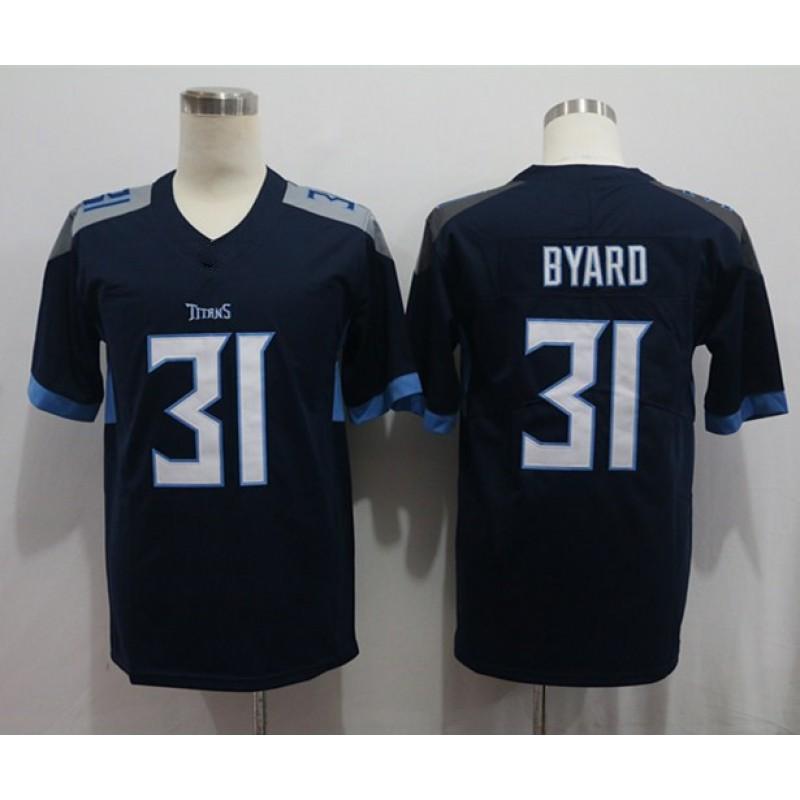 NFL Tennessee Titans Custom Embroidered Football Jersey Men Women Sportswear Lightweight Cotton Blend Team Apparel