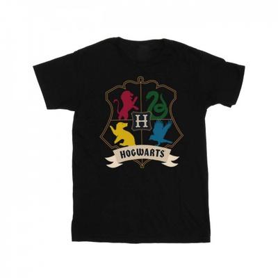 Girls Houses Crest Cotton T-Shirt