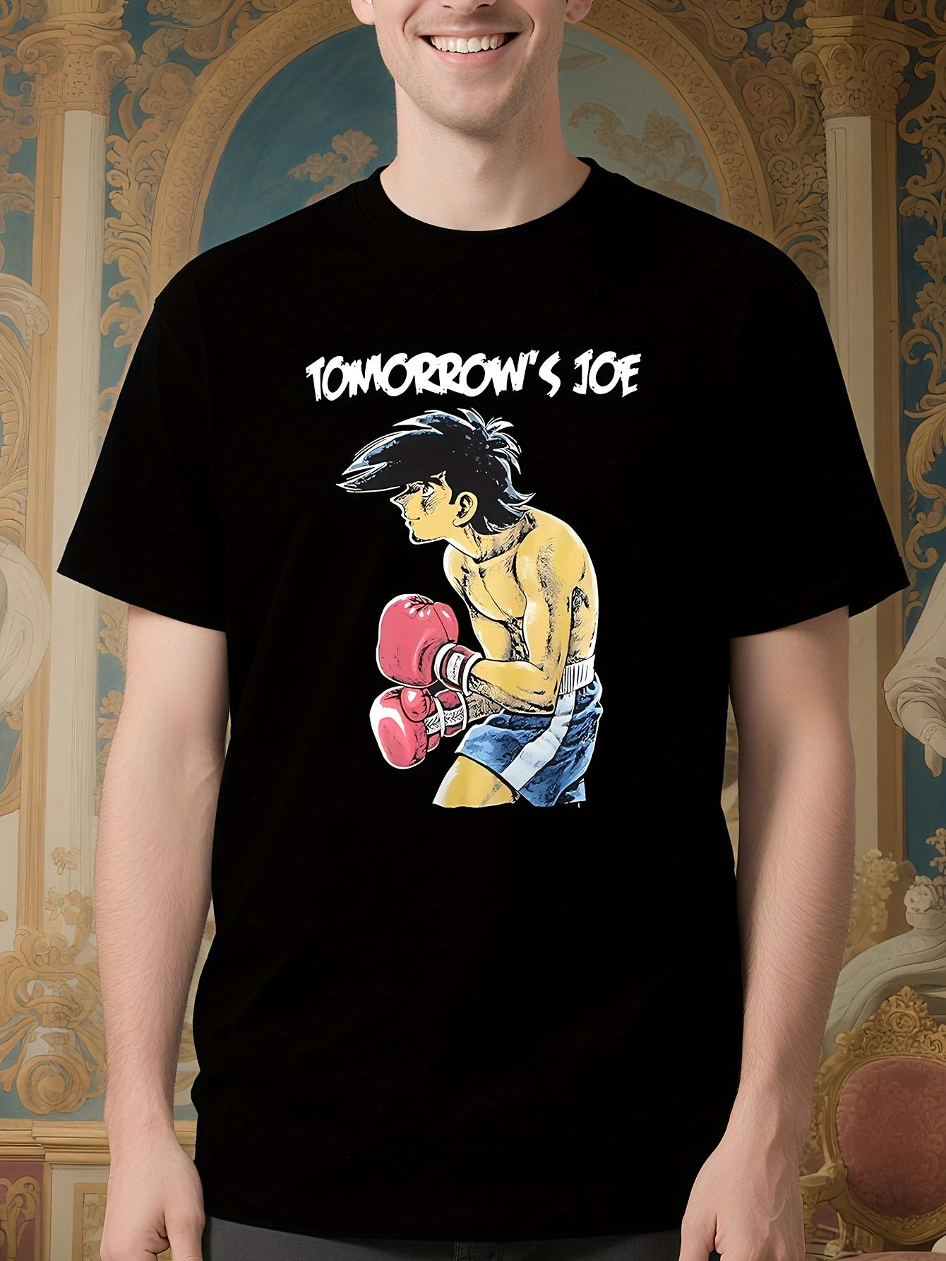 Anime Boxing Graphic Tshirt - Tomorrow S Joe Boxing Manga... L