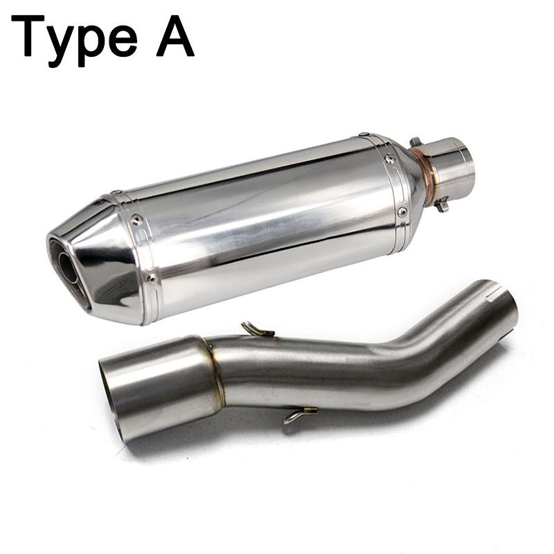 Stainless Steel Modified Exhaust Mid-Pipe for Suzuki GSX250
