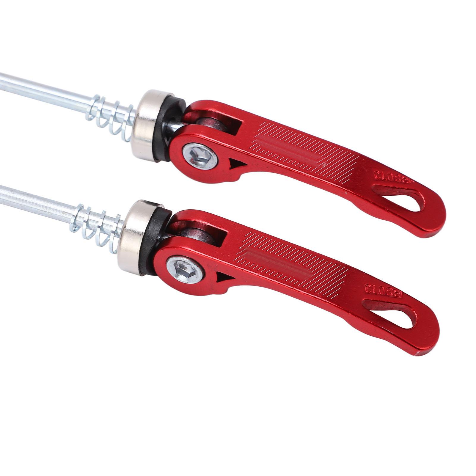 1 Pair Quick Release Skewer Bike Wheel Hub Front and Rear Skewers Cycling Tools