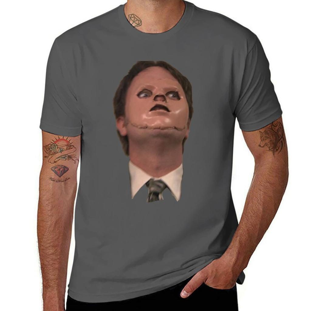 Dwight Tshirt Everyday Wear Basic Short Sleeve Top