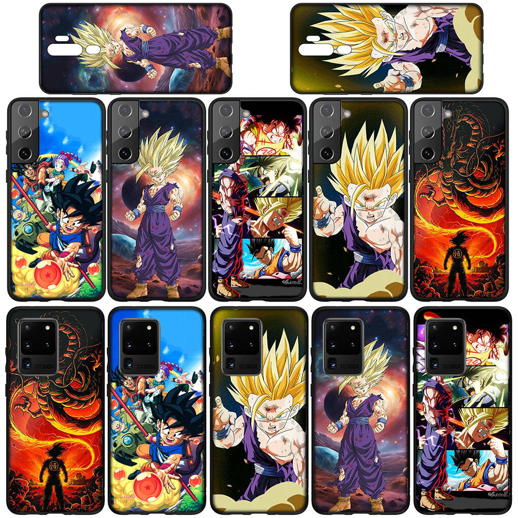 Phone Case for iPhone 17 15 16 Plus Redmi Note 14 12 11 13 Pro Max Huawei P30 P20 Lite OPPO A60 A40 A80 A54 Funda Dragon Son Gohan Gokus Ball Z Cover