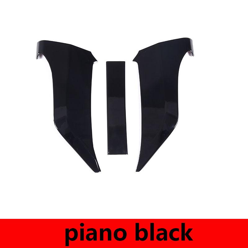 For 2020-2023 Land Rover Defender 90 110 ABS Matte Black car center console knee side panel trim cover sticker car accessories