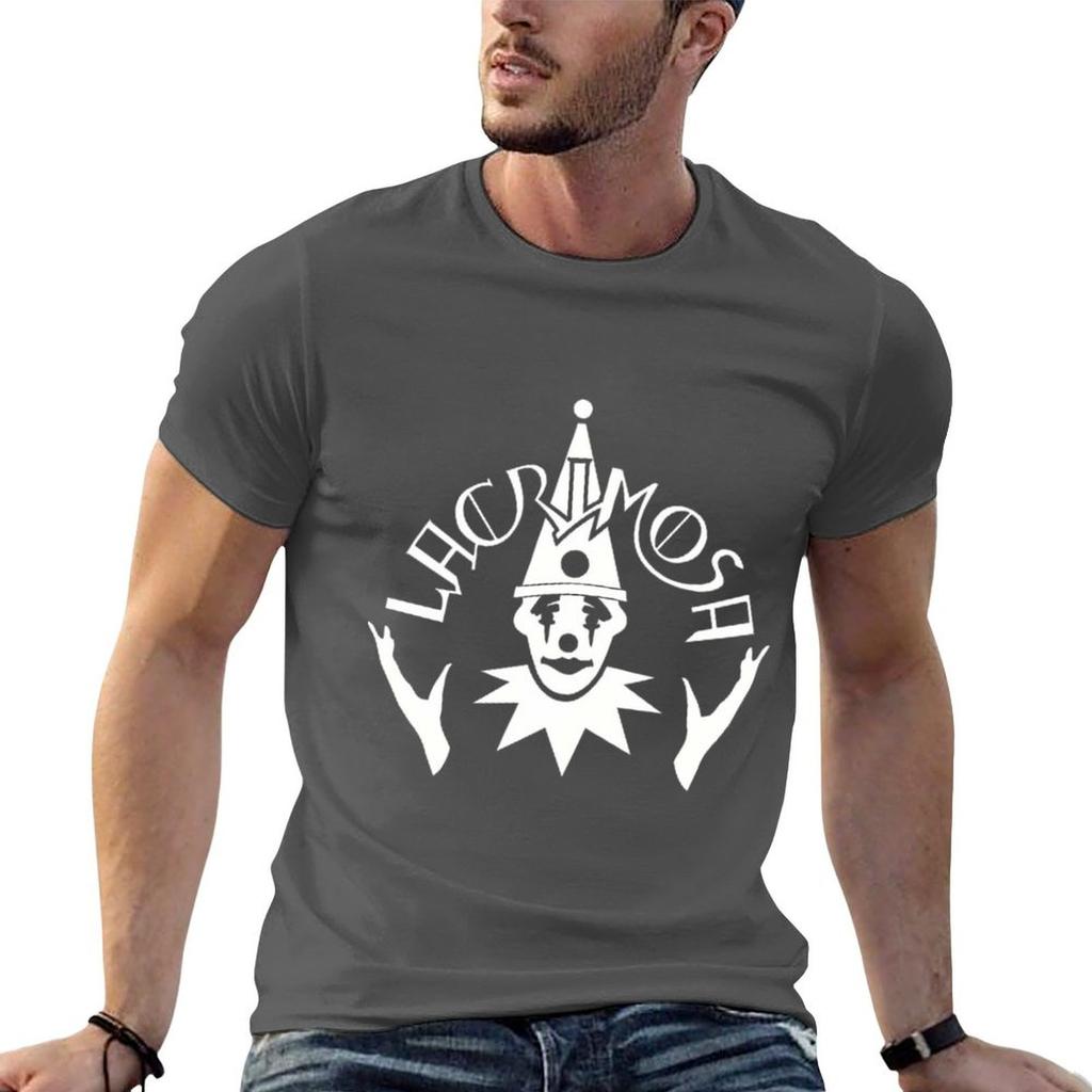 Lacrimosa Clown \t T-Shirt Boys Whites Designer Shirts Cotton Graphic Tees Mens White T Shirts