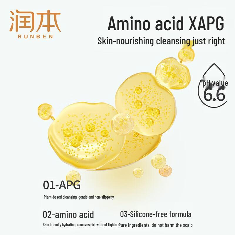 RUNBEN Dindin Kids' Refreshing Bubble Shampoo