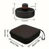 4Pcs Car Rubber Lifting Jack Pad Adapter Tool Chassis W/ Storage Case Suitable For Tesla Model 3 Model S Model X Car Accessories