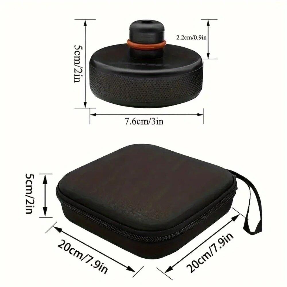 4Pcs Car Rubber Lifting Jack Pad Adapter Tool Chassis W/ Storage Case Suitable For Tesla Model 3 Model S Model X Car Accessories