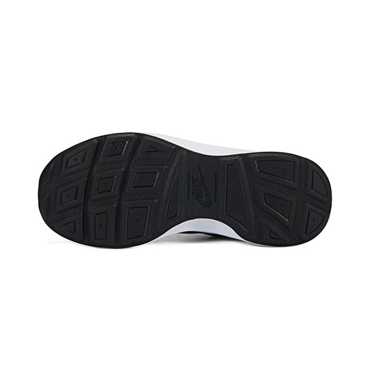 Nike Wearallday Round Toe Lace-Up Durable Breathable Low-Top Kids Running Shoes Kids Running Shoes Black White Gray CJ3817-011