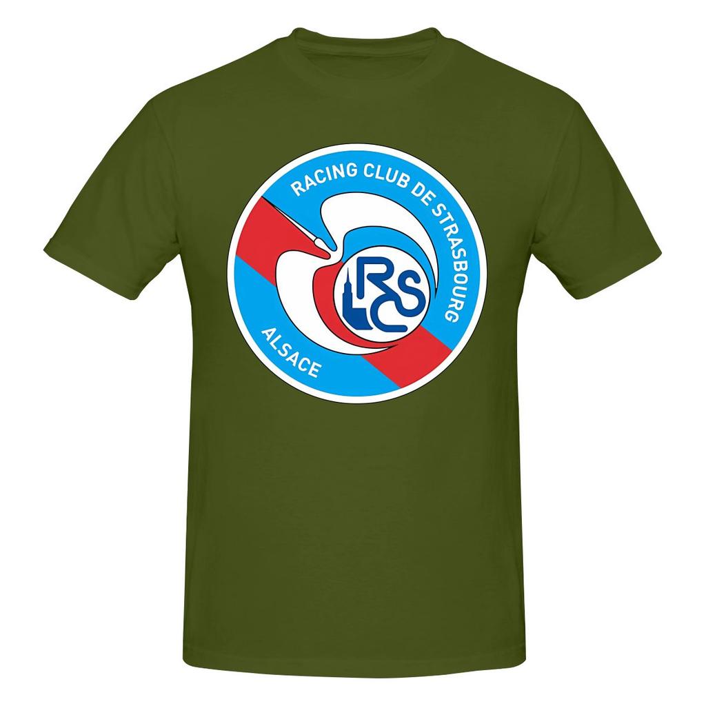 Funny Strasbourg Racing Club De Strasbourg Alsace Unisexs Printed Tshirt Unisex T Shirtunisex Shirt