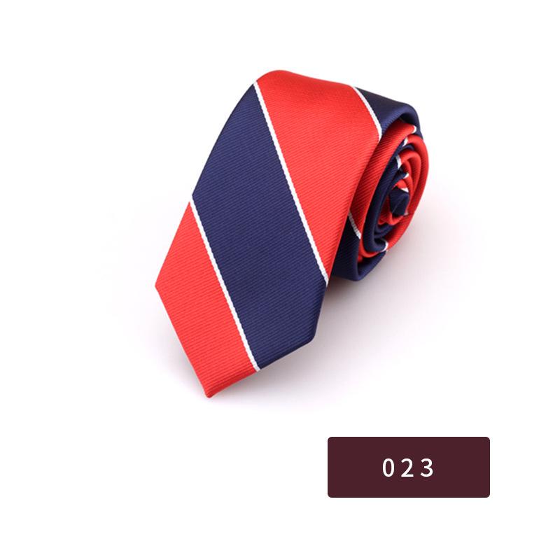 Men's Korean Style Polyester 6cm Business Ties