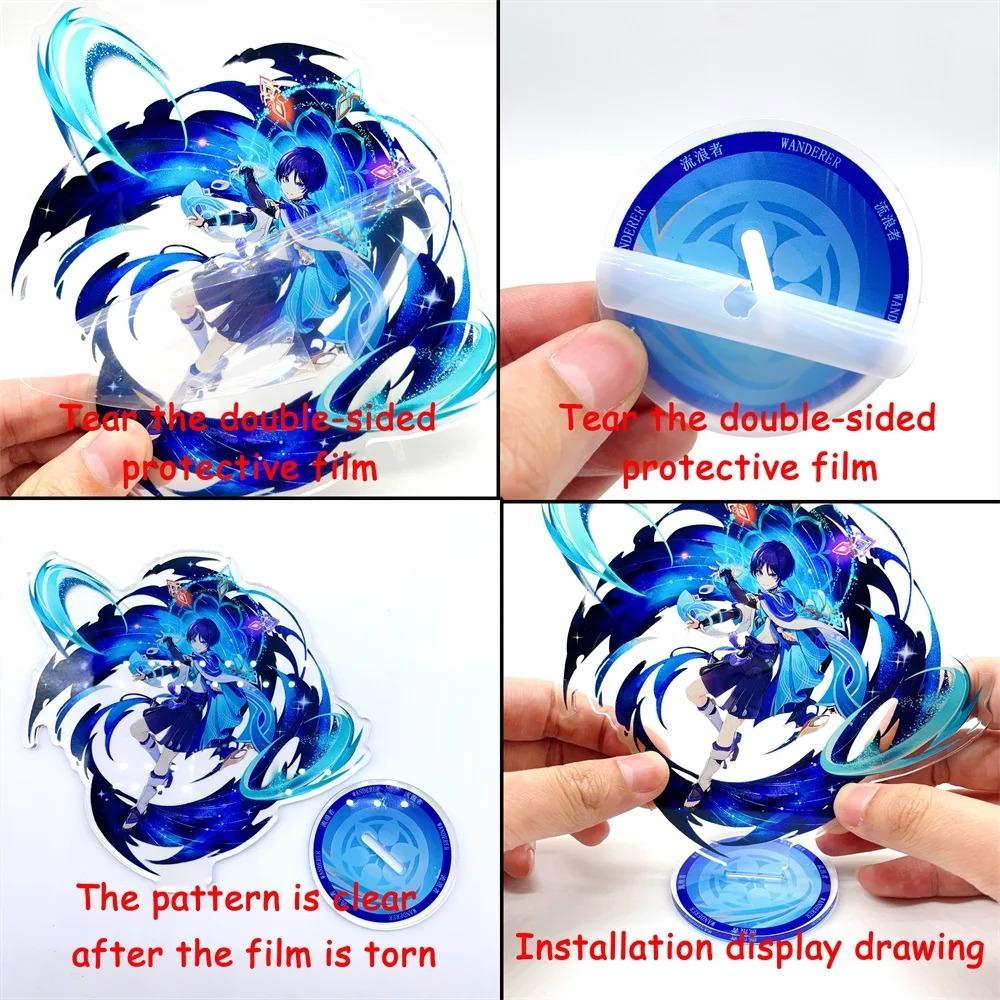 Jujutsu Kaisen Φιγούρα Άνιμε Ακρυλική Βάση Στήριξης Gojo Satoru Yuji Μοντέλο Πλάκα 1 τεμ. Διακόσμηση Γραφείου Όρθια Επιγραφή Δώρο για Φαν Παιχνιδιών Στολίδια