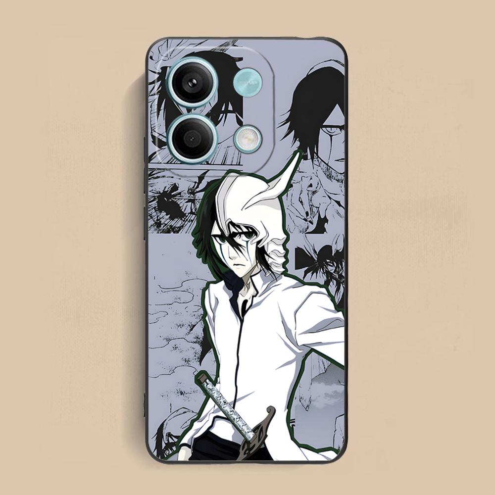 Anime Bleach Ulquiorra Cifer Phone Case for Xiaomi Redmi Note 14 13 12 11 A5 3 2 1 Pro Plus 4G 5G Colour Printing Luxury Pretty
