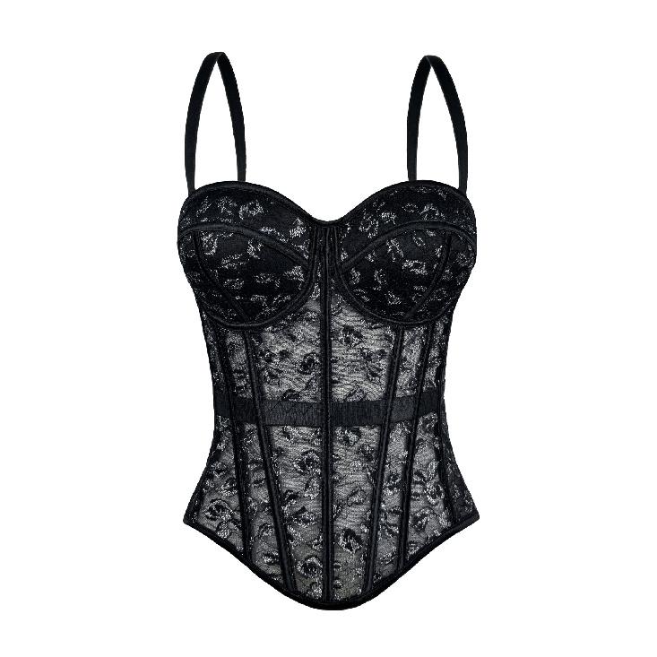 Corsets, roupas femininas elegantes e da moda