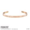 Snoopy PEANUTS Bangle Surgical Stainless Steel Pink PNST003GO [White Clover]