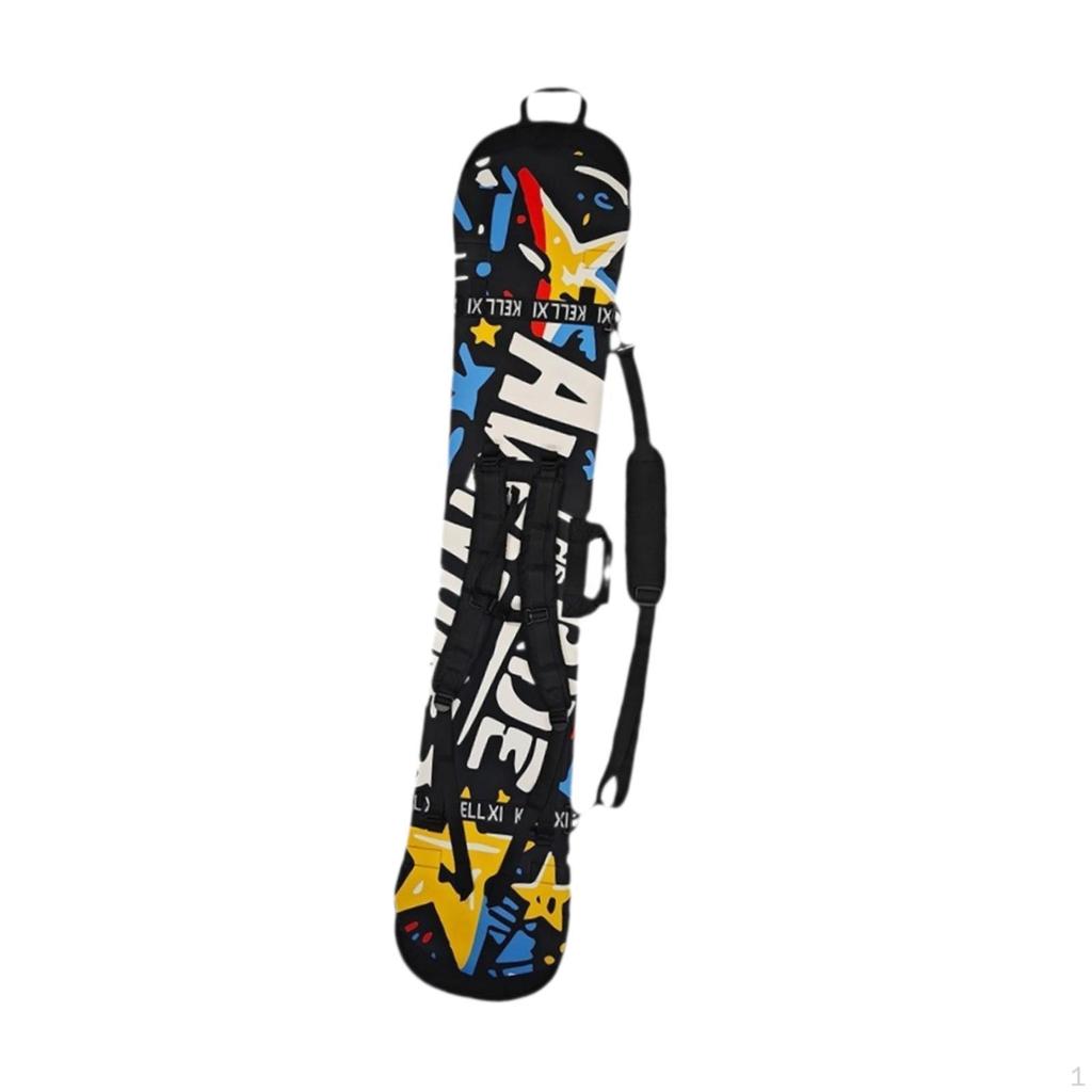 Snowboard Cover Sleeve Case, Accessories Bag Strap for Travel Storage Transport Protection