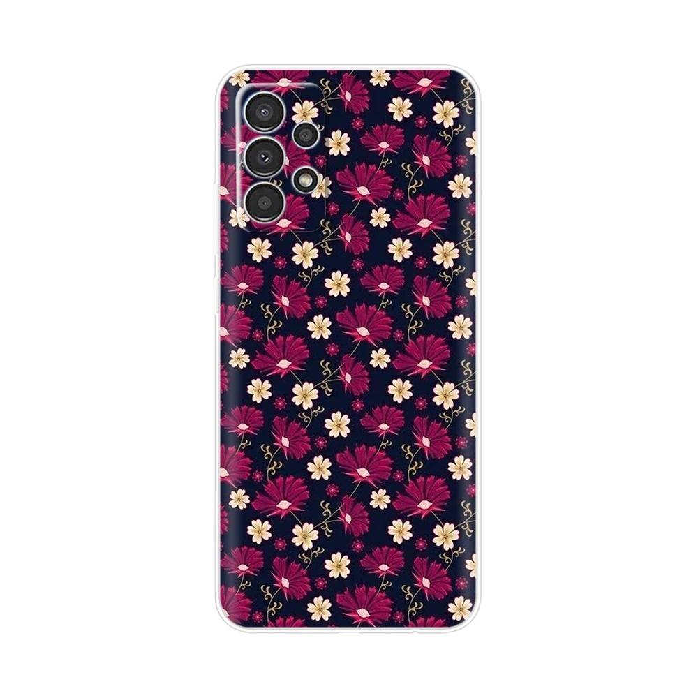 Phone Case For Samsung Galaxy A73 Case A23 A33 5G A53 Back Bumper Clear Marbel Soft Silicone Cover for Samsung A53 5G Para Cases