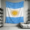 Argentina national football Wall Tapestry Aesthetic Wall Hanging Printed Fabric Blanket Decorative Tapestries for Bedroom Living Room Home Decor