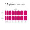 Nail Seal Hands Easy Apply Stickers Glittery Cute Short Beginner YCS01 (CS360 1 Sheet Included)