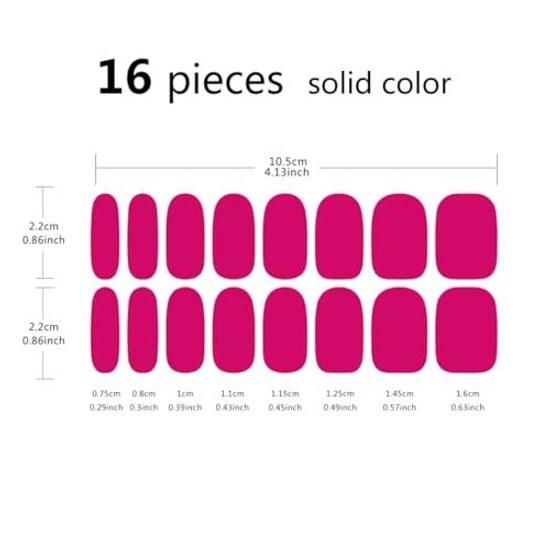 Nail Seal Hands Easy Apply Stickers Glittery Cute Short Beginner YCS01 (CS360 1 Sheet Included)