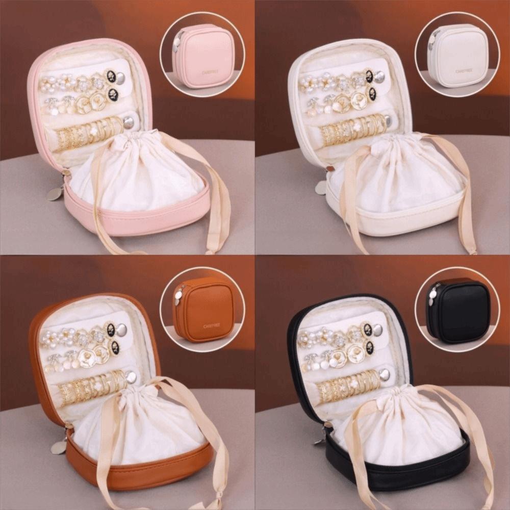 Organizer Travel Earrings Ring Sorting Bag Packing Bag Drawstring Storage Bag  Girls