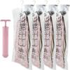 Hanging Vacuum Storage Bag Seal Storage Clothing Bags for Suits, Dress Coats Or Jackets, Closet Organizer