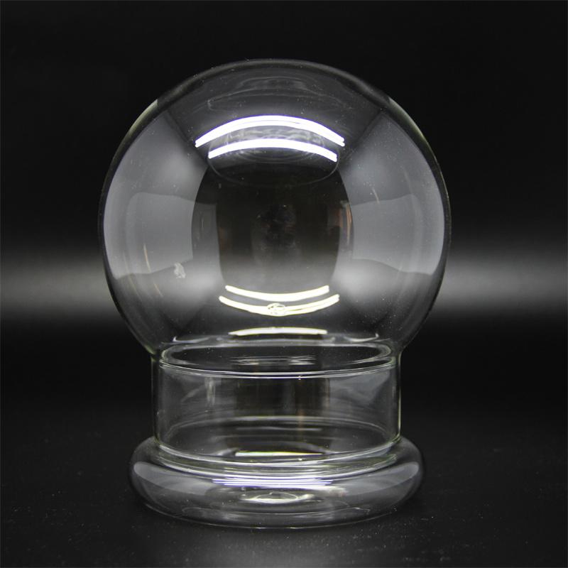 Split type Spherical Micro Landscape Vase Containers Desktop Glass Vase Green Moss Bansai Landscape Glass Terrarium Home Decor
