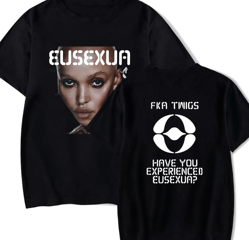 FKA Twigs EUSEXUA 2 sides black T-shirt All sizes 1F2734 XXXL