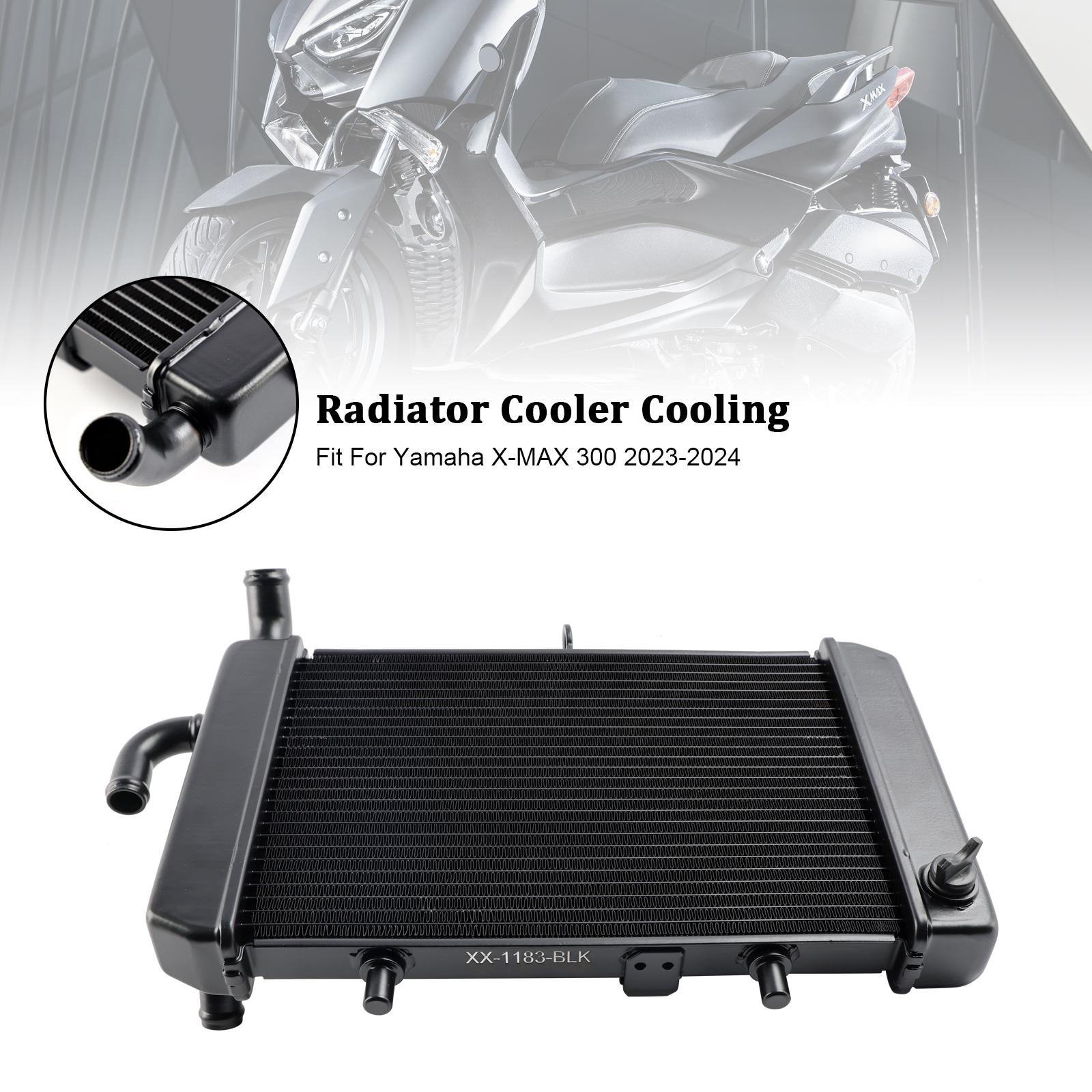 

Radiator Cooling Engine Cooler For Yamaha X-MAX 300 XMAX 2023-2025 Black