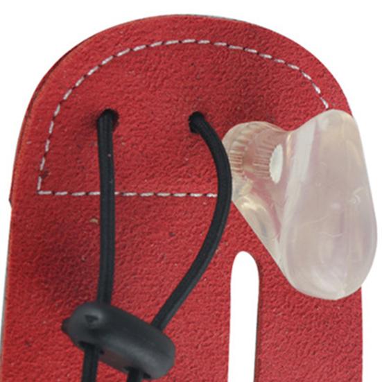 Łuczniczy ochraniacz na palce Odporny na zużycie Antypoślizgowy Dodatek Sprzęt do ćwiczeń strzeleckich Ochraniacz na palce