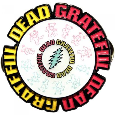 Grateful Dead Spinning Emblem Badge