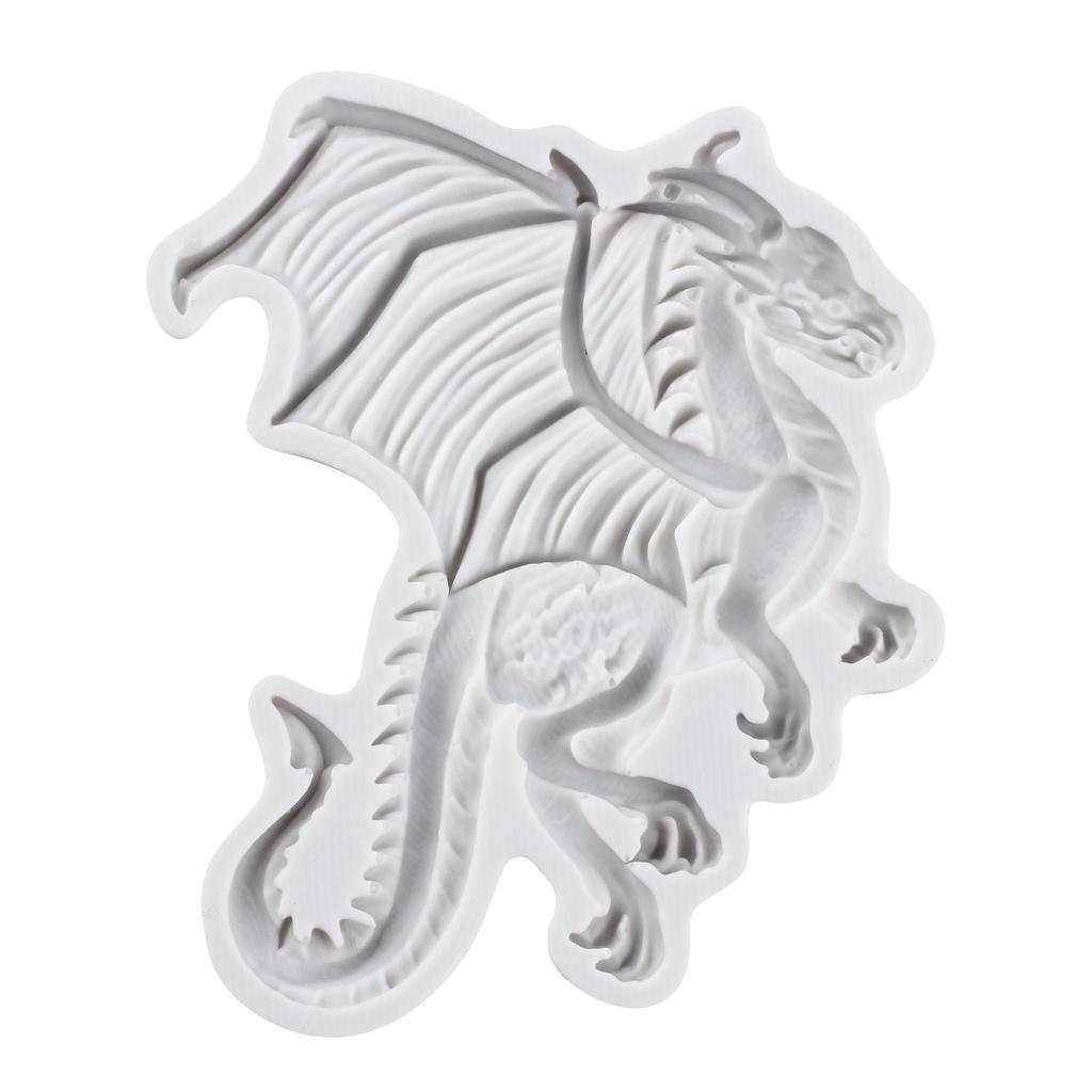Dragon Silicone Molds Flying Dragon Fondant Mold Cake Decorating Tools Cupcake Topper Candy Chocolate Gumpaste Mold