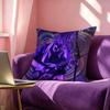 TTame Impala Psychedelic Pillow Case Square DoubleSided Sofa Cushion Cover Bedroom Bedside Pillow