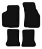 BASIC Black Velour Floor Mats For: Volkswagen Golf I Cabrio (1979-1993)