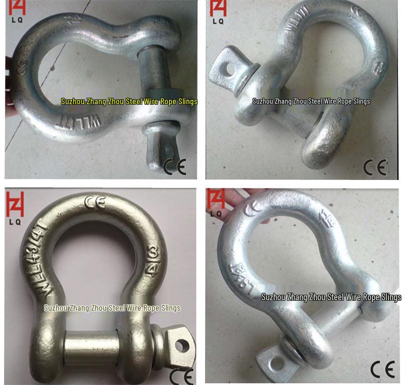 High-Strength 55T Alloy Steel Bow & D-Shackle