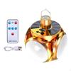 Foldable Football Bulb Solar Light 4 Leaves Outdoor Camping Torch Adjustable Lights Flashlight