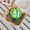 Portachiavi Peluche Anguria Giocattolo Morbido a Tema Frutta con Faccine Divertenti Ciondolo Portachiavi per Borsa Adorabile Regalo per Amici Bambini