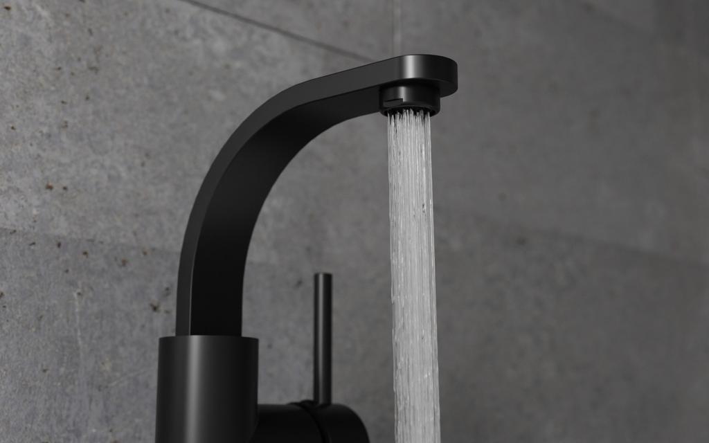 DECCO II Gold Low Washbasin Tap Besco