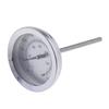 Grill and BBQ Oven Thermometer Round 52mm Mechanical Temperature Meter for Culinary Food Prep in Home Kitchens