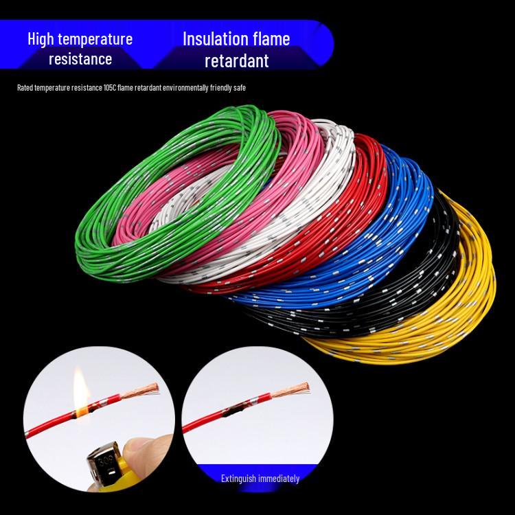 High-Temp Resistant Low Voltage Copper Vehicle Circuit Wire