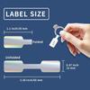 Natural Kraft Paper Handwritten Jewelry Price Stickers - Self-Adhesive Decorative Labels on Rolls