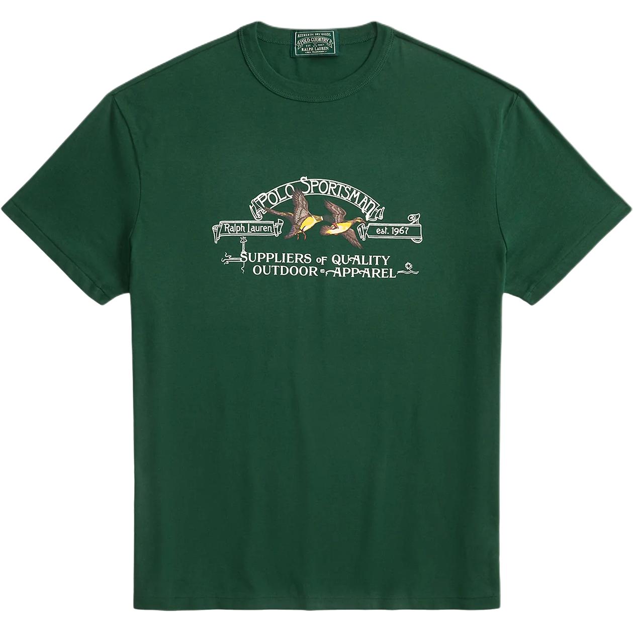 

Мужская футболка с круглым вырезом из однотонного хлопка Polo Ralph Lauren tops 710981142-004 XS