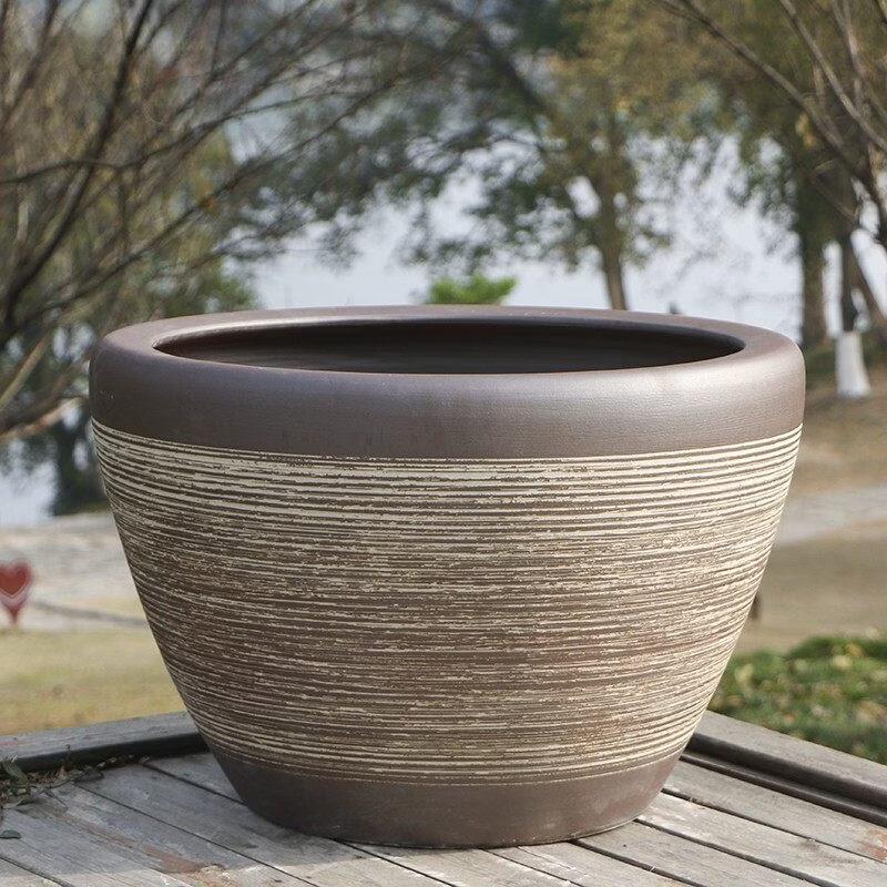 Blue and White Porcelain Garden Planter