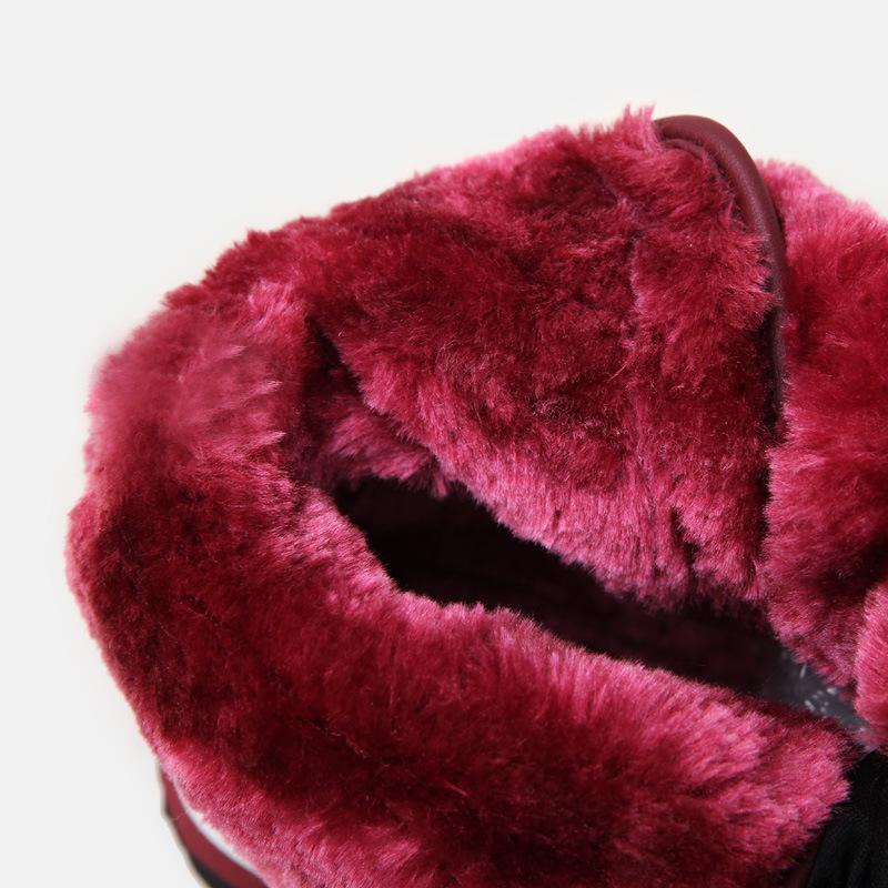 New Winter Fashion Lightweight Warm Velvet Waterproof Non-slip Snow Boots Women's Cotton Shoes Short Cotton Boots