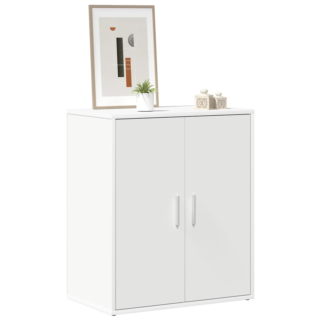 Vidaxl Szafka Na Buty, Biała, 60X35X70 Cm, Materiał Drewnopochodny