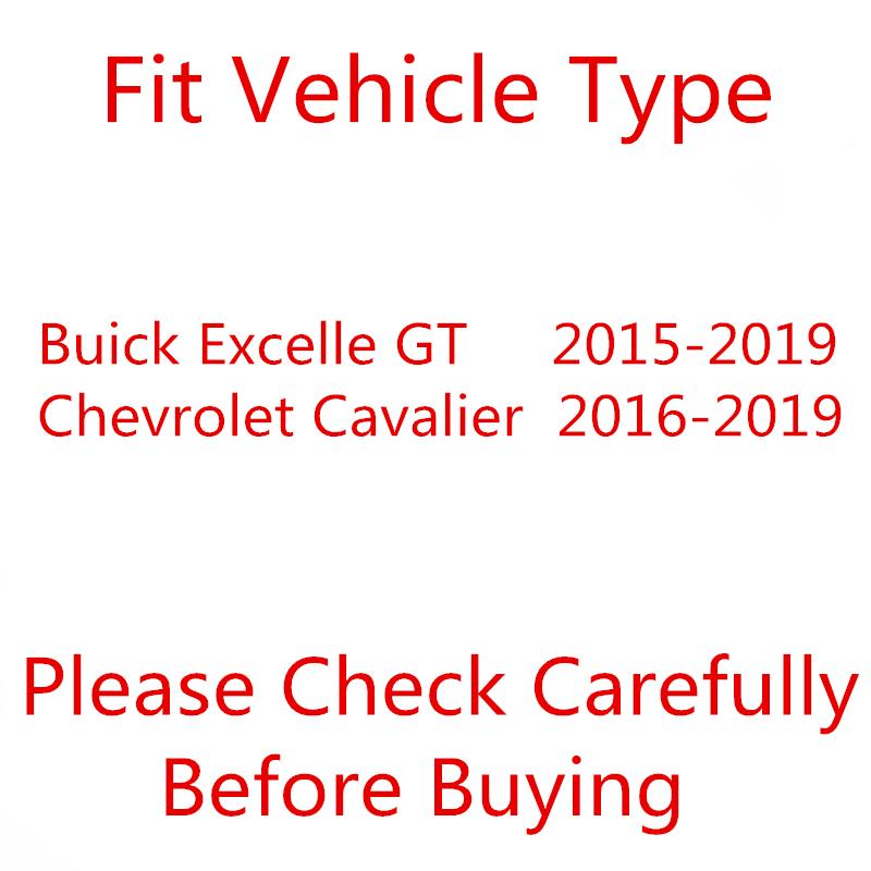 Side Mirror Glass For Chevrolet Cavalier 2016- Buick Excelle GT 2015- HD Rearview Mirror Lens Automotive Accessories