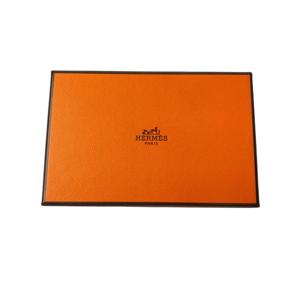 Used HERMESCard Case Leather Women